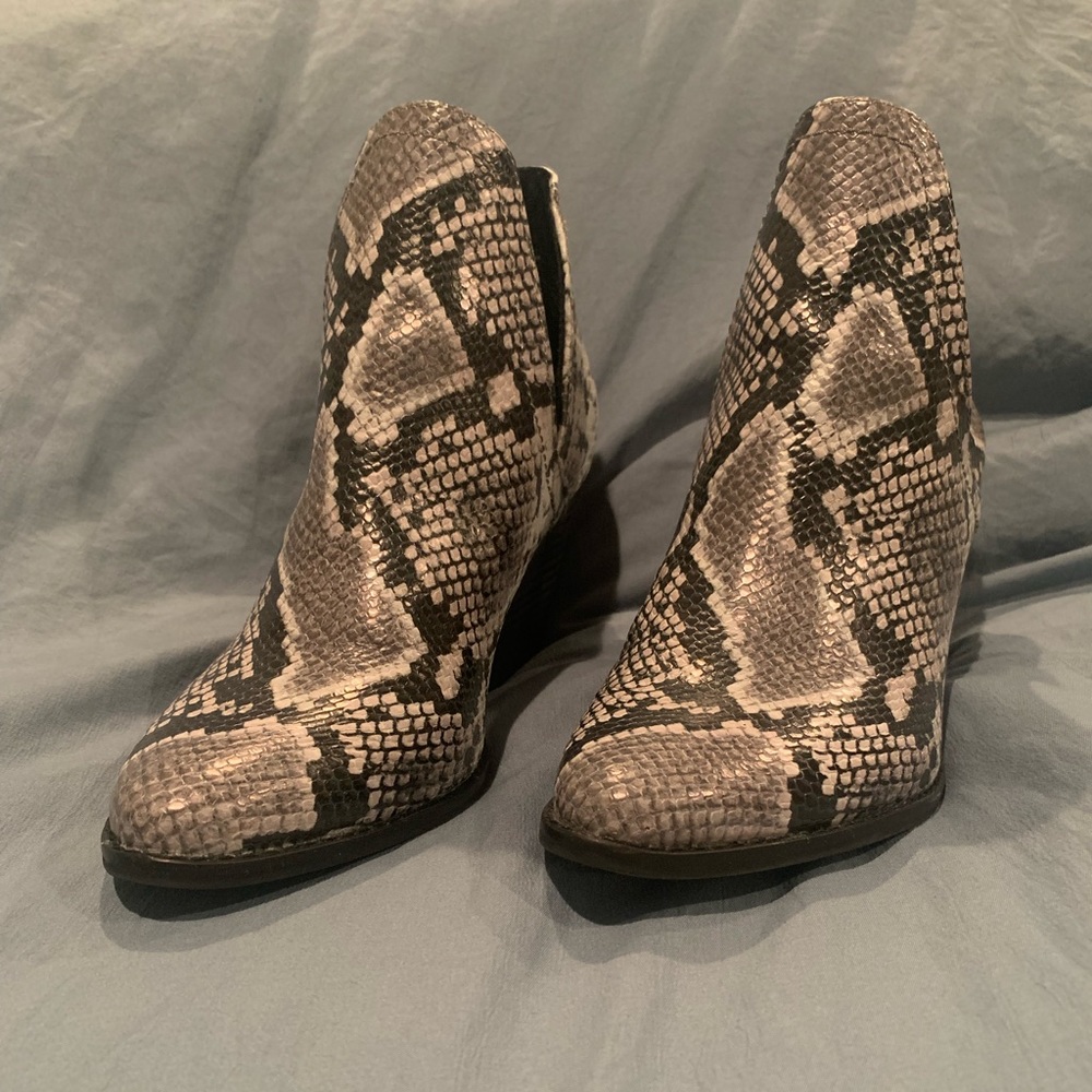 Coconuts By Matisse Snakeskin Trader Wester Bootie - image 1